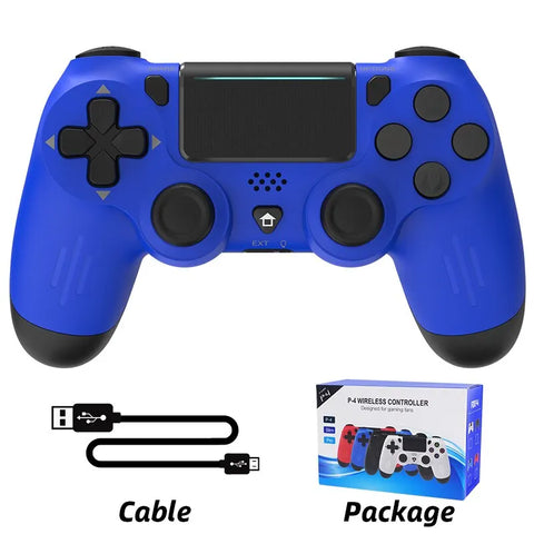 Controller for PS4/Slim/Pro Wireless Gamepad For PC Dual Vibration Joystick For IOS/Android DATA FROG Bluetooth-Compatible Game