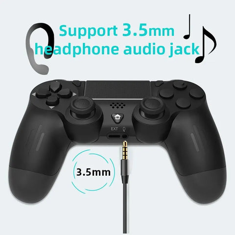 Controller for PS4/Slim/Pro Wireless Gamepad For PC Dual Vibration Joystick For IOS/Android DATA FROG Bluetooth-Compatible Game